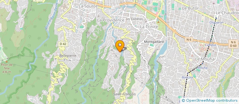 localisation de l'entreprise NCE HOLDING  SAINT-DENIS