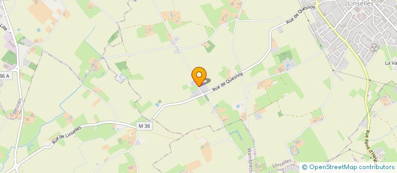localisation de l'entreprise NCF à LINSELLES