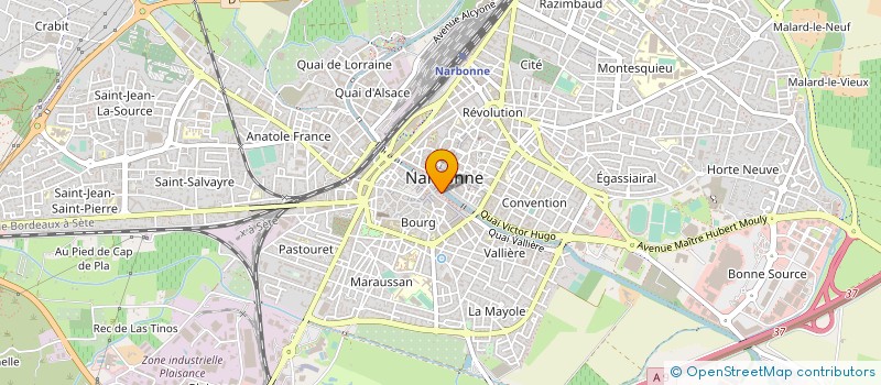 localisation de l'entreprise NCF 5 à NARBONNE
