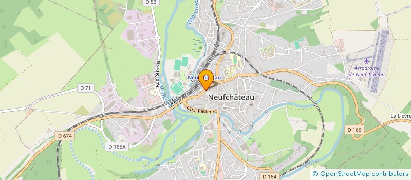 localisation de l'entreprise NCF à NEUFCHATEAU