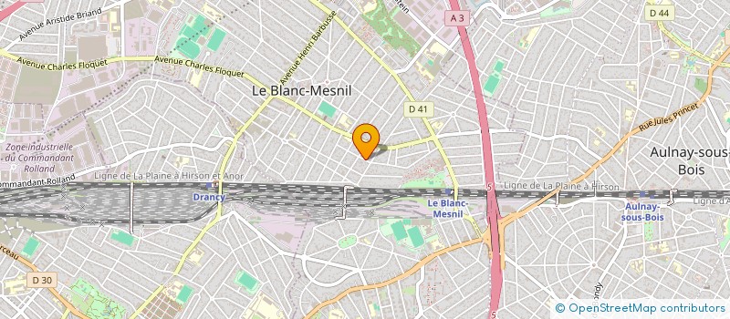 localisation de l'entreprise NCG  LE BLANC-MESNIL