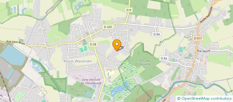 localisation de l'entreprise NCG BATIMENT  ROOST-WARENDIN