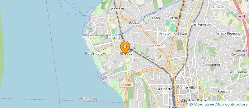 localisation de l'entreprise NCGA CONSEILS  AIX-LES-BAINS