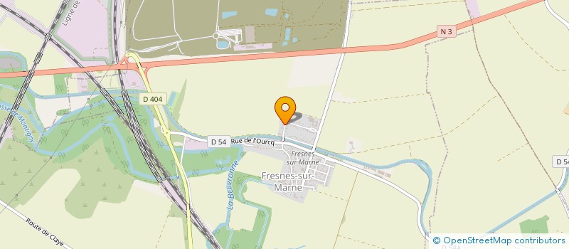 localisation de l'entreprise NCH  FRESNES-SUR-MARNE