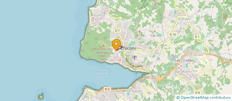 localisation de l'entreprise NCH CONSULT à CHICONI
