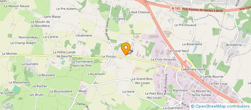 localisation de l'entreprise NCHE à COUERON
