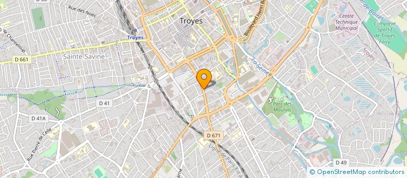 localisation de l'entreprise NCHMB  TROYES