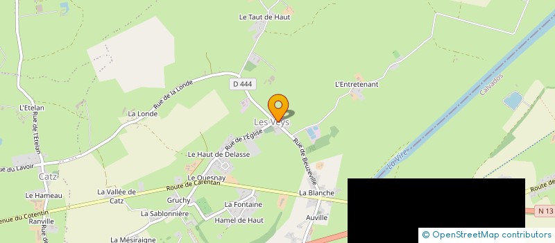 localisation de l'entreprise NCI à CARENTAN-LES-MARAIS
