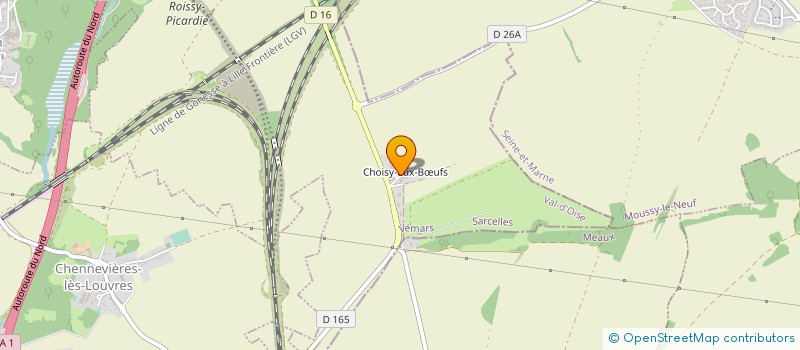 localisation de l'entreprise NCI à VEMARS