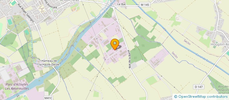 localisation de l'entreprise NCI à GONDECOURT