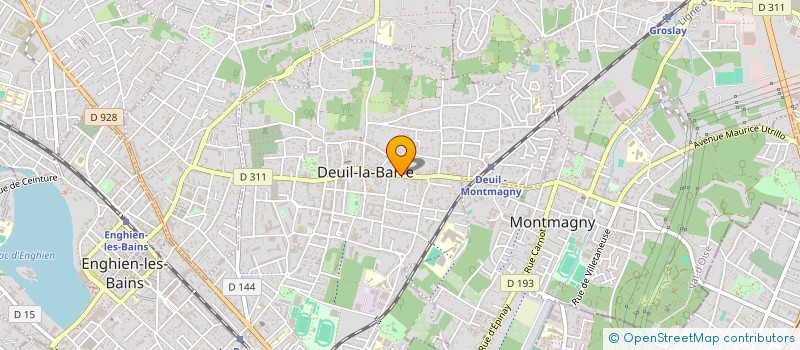 localisation de l'entreprise NCI  DEUIL-LA-BARRE