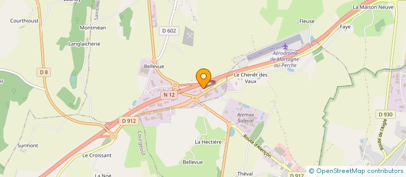 localisation de l'entreprise NCI.IV à SAINT-HILAIRE-LE-CHATEL