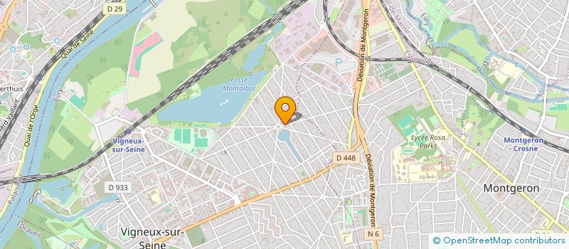 localisation de l'entreprise NCI VIDEO  VIGNEUX-SUR-SEINE