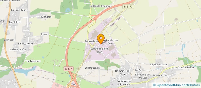 localisation de l'entreprise NCIL IMMO à SAINTE-MARIE