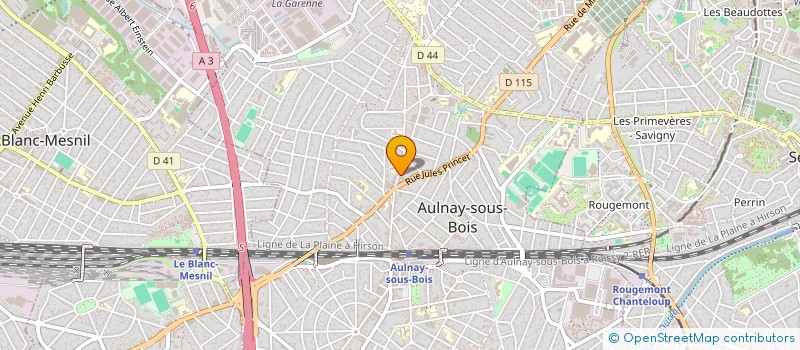 localisation de l'entreprise NCIS à AULNAY-SOUS-BOIS