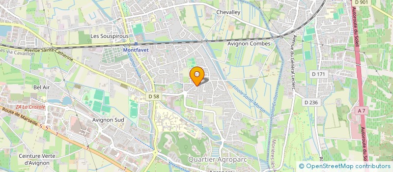 localisation de l'entreprise NCIS  AVIGNON