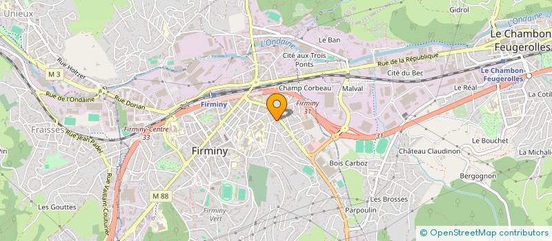 localisation de l'entreprise NCIVEZ CONSTRUCTION à FIRMINY