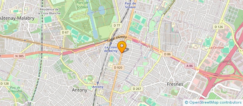 localisation de l'entreprise NCIX à ANTONY