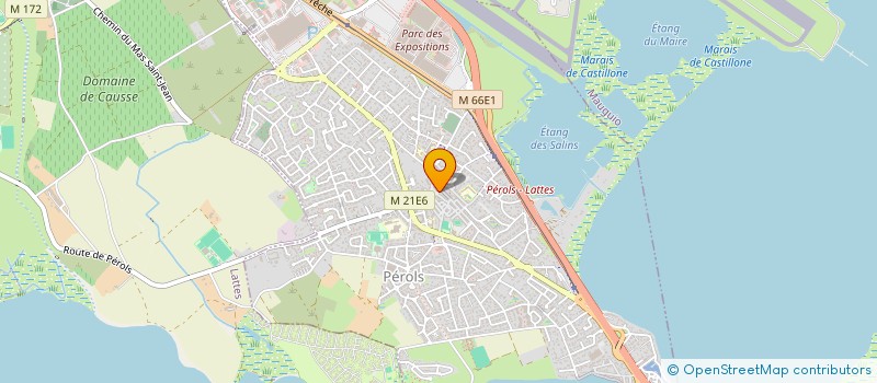 localisation de l'entreprise NCJ  PEROLS