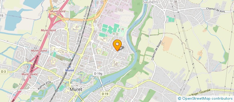 localisation de l'entreprise NCJ à MURET