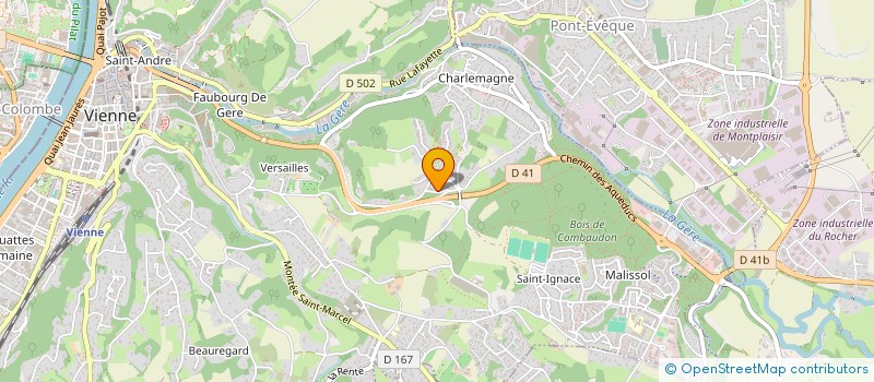 localisation de l'entreprise NCJ FEYBESSE  VIENNE