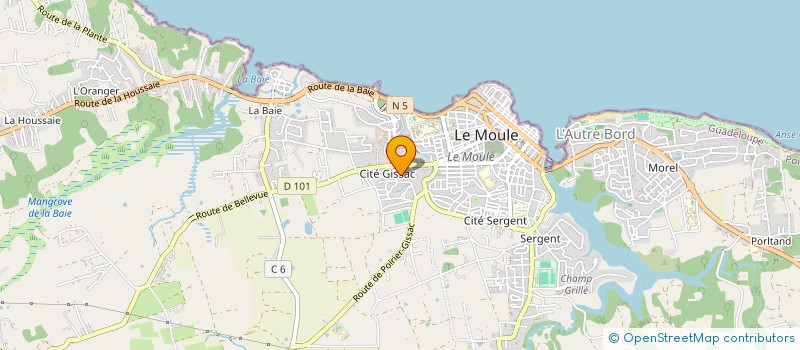 localisation de l'entreprise NCK à LE MOULE