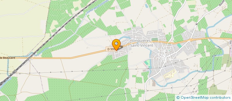 localisation de l'entreprise NCL  JONQUIERES-SAINT-VINCENT