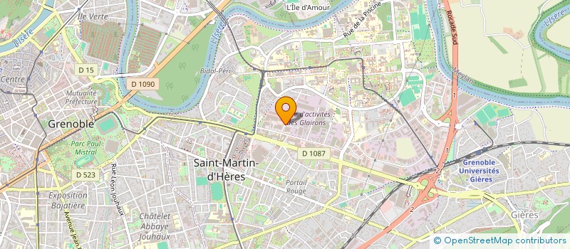 localisation de l'entreprise NCL  SAINT-MARTIN-D'HERES