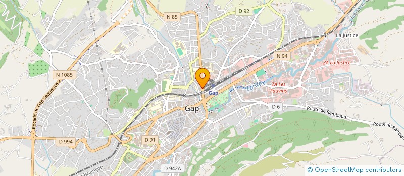 localisation de l'entreprise NCL GAP à GAP