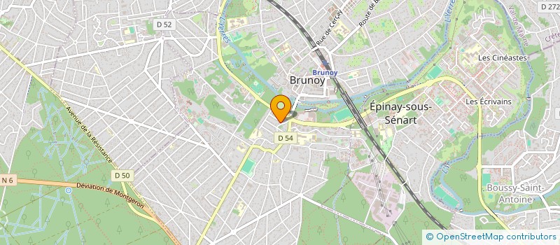 localisation de l'entreprise NCL PERFORMANCE  BRUNOY