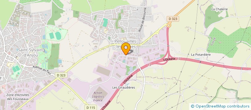 localisation de l'entreprise NCL SOLUTIONS à VERRIERES-EN-ANJOU