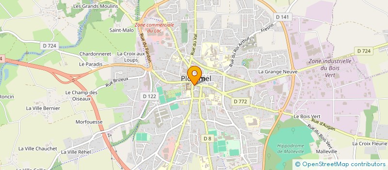 localisation de l'entreprise NCLM à PLOERMEL