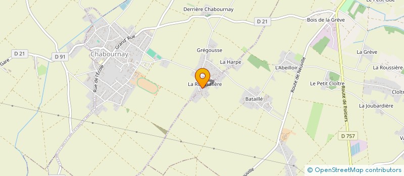 localisation de l'entreprise NCLM INVEST  CHABOURNAY