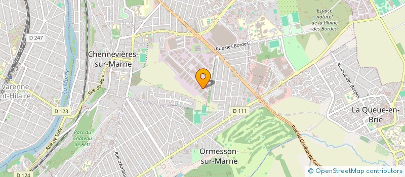 localisation de l'entreprise NCLS INVEST  CHENNEVIERES-SUR-MARNE