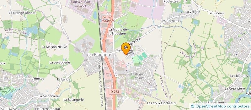 localisation de l'entreprise NCM AUTO & CLEAN à LE POIRE-SUR-VIE