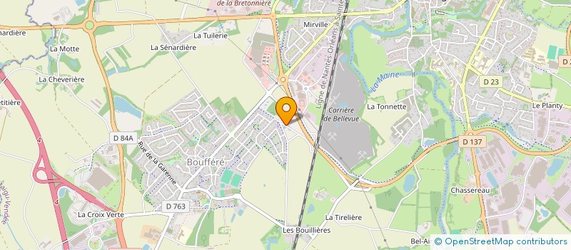 localisation de l'entreprise NCM ECRIN à MONTAIGU-VENDEE