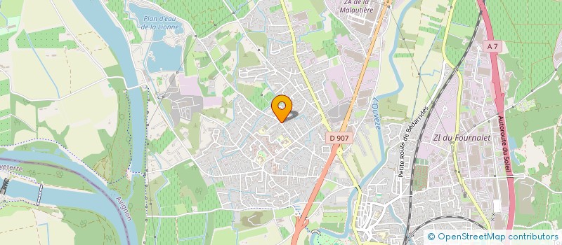 localisation de l'entreprise NCM ETANCH'  SORGUES