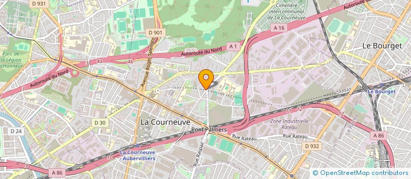 localisation de l'entreprise NCM PRO  DRANCY