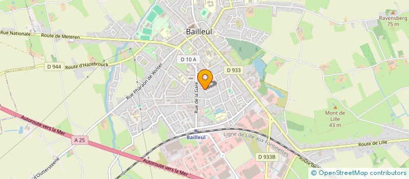 localisation de l'entreprise NCMC à BAILLEUL