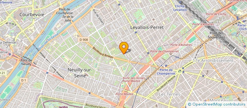 localisation de l'entreprise NCMGA à NEUILLY-SUR-SEINE