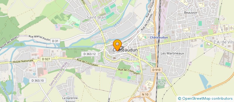 localisation de l'entreprise NCMJ à CHATEAUDUN