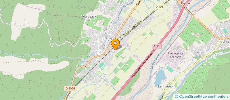 localisation de l'entreprise NCNM  PEYRUIS