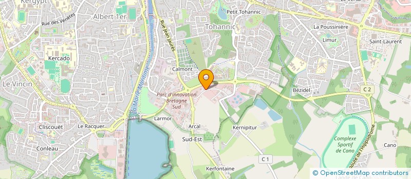 localisation de l'entreprise NCO INVEST à VANNES