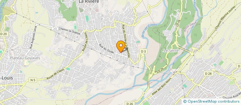 localisation de l'entreprise NCOI  SAINT-LOUIS