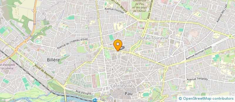 localisation de l'entreprise NCONCEPTS à PAU