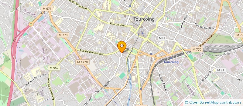 localisation de l'entreprise NCP TOURCOING  TOURCOING