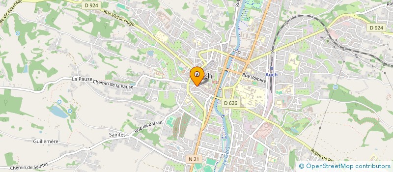 localisation de l'entreprise NCPA  AUCH