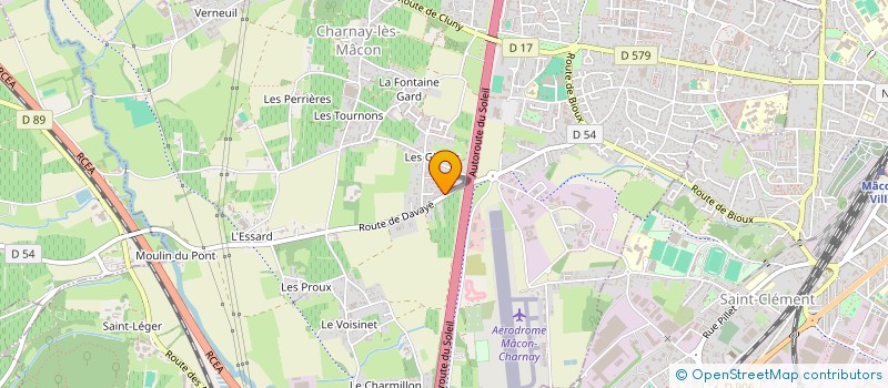 localisation de l'entreprise NCPA à CHARNAY-LES-MACON