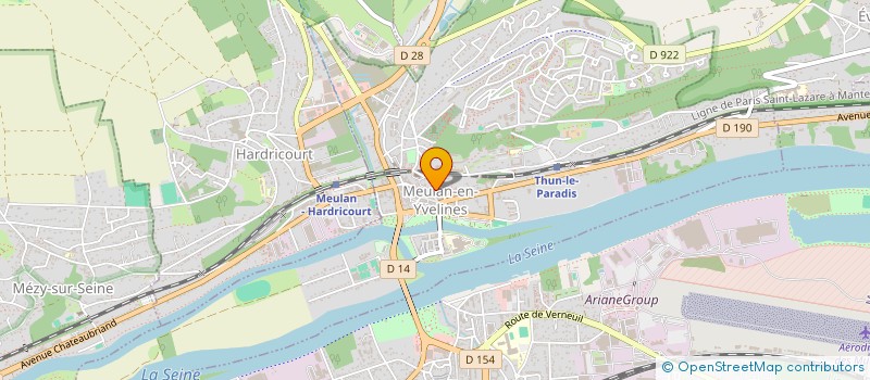 localisation de l'entreprise NCR  MEULAN-EN-YVELINES