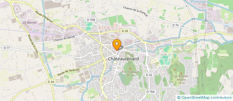 localisation de l'entreprise NCR ENVIRONNEMENT à CHATEAURENARD